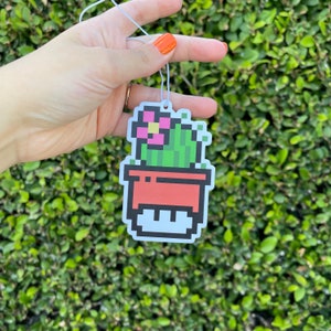 Super Mario Cactus Air Freshener