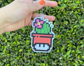 Super Mario Cactus Air Freshener