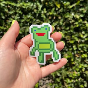 Froggy Chair Sticker
