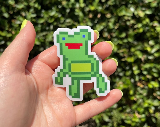 Froggy Chair Sticker