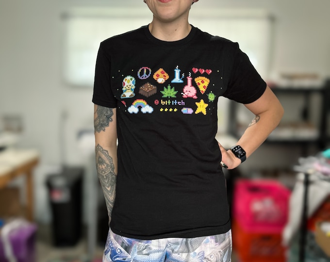 8 Bit Shirt Retro Gamer shirt, Gamer Gift