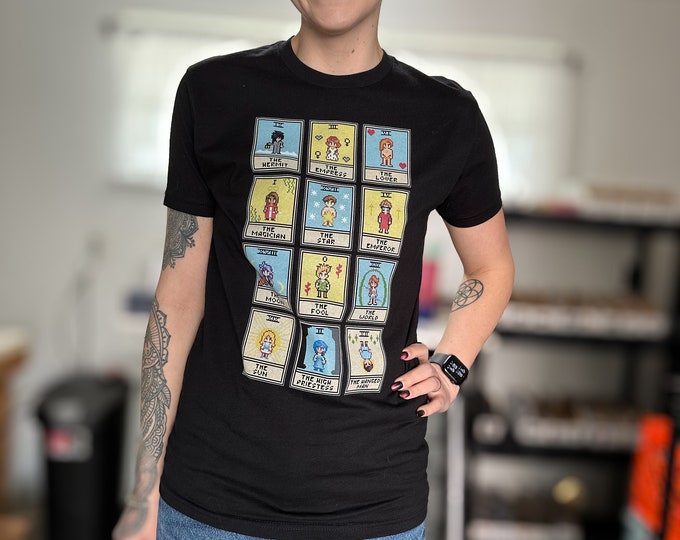 Stardew Valley Tarot Card Shirt | Funny shirt | Gamer Gift