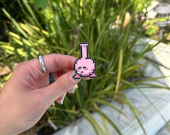 Kirby bong Pin, Kirby, Kirbong, 420, Gamer Pins