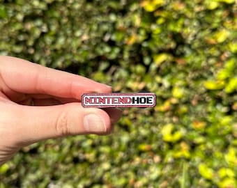 NintendHoe Hard Enamel Pin