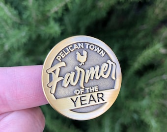 Stardew Valley Pin Farmer of the year