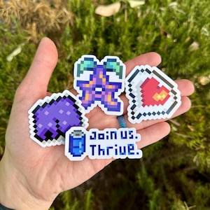 Stardew Valley Icons Sticker Pack