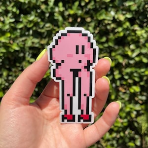 Kirby with legs Sticker