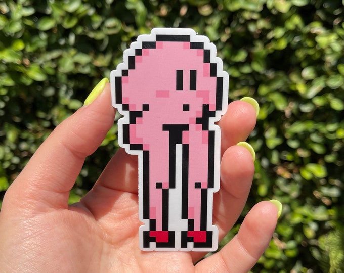 Kirby with legs Sticker