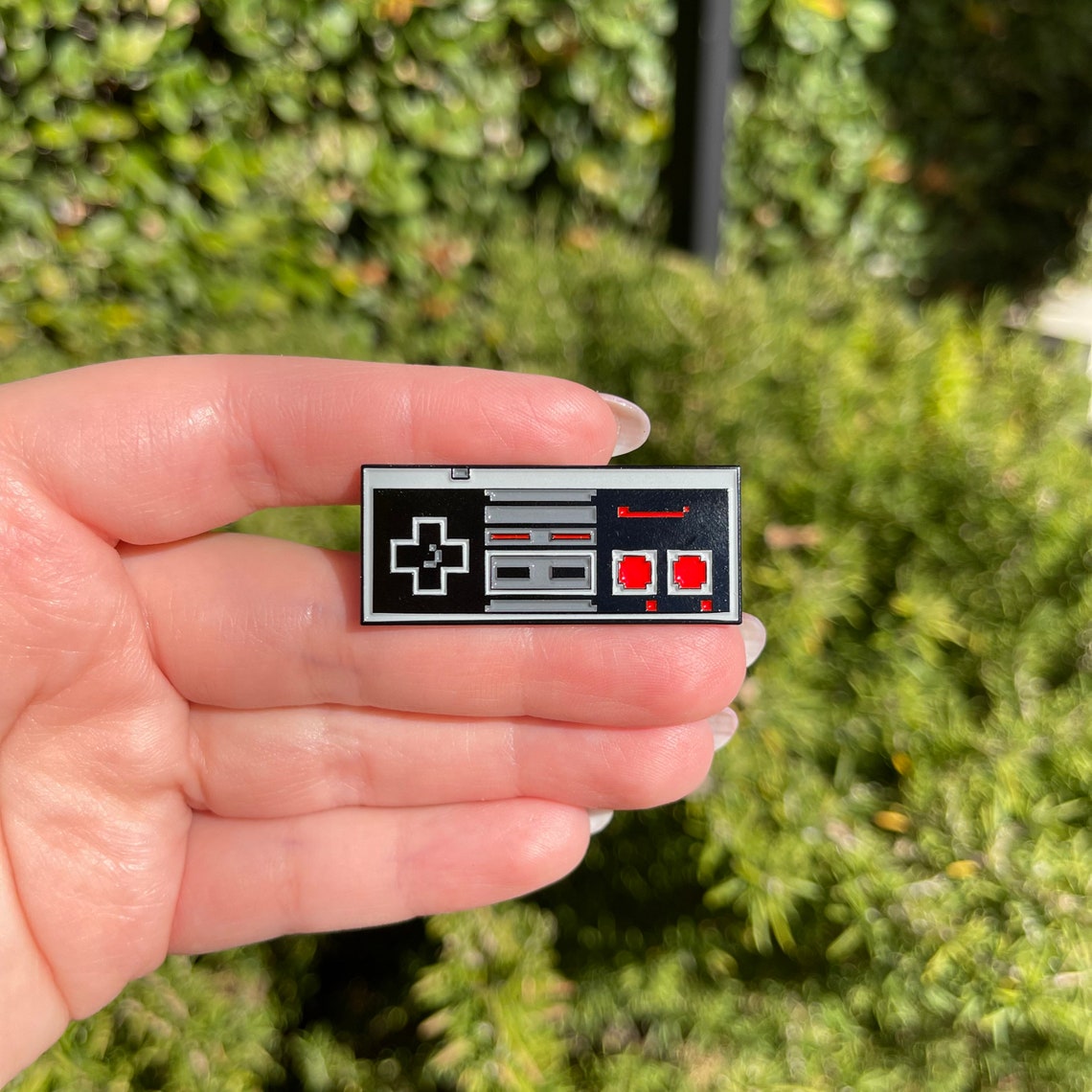 NES Controller Pin Video Game Pin 8 Bit Etsy