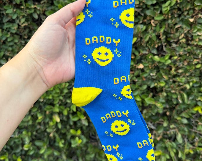 Scrub Daddy Inspired Socks | Cozy, Comfy Unisex Cotton Socks