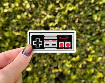 NES Controller Sticker