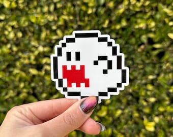 Boo Super Mario Sticker