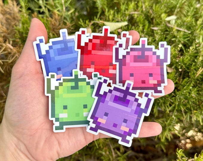 Junimo Sticker Pack, Stardew Valley Stickers