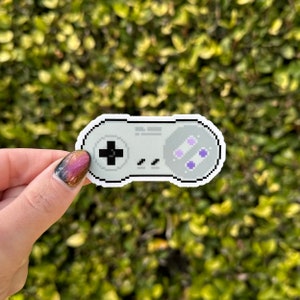 SNES Controller Sticker