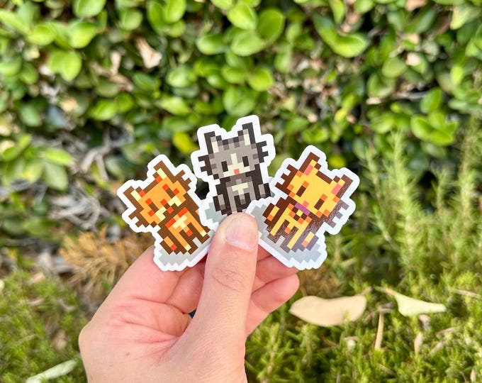 Stardew Valley Cats Sticker Pack