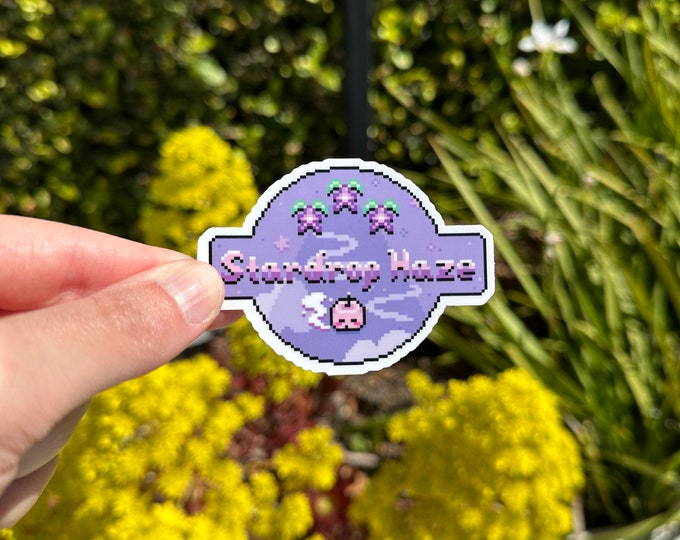 Stardew Valley Stardrop Haze Sticker