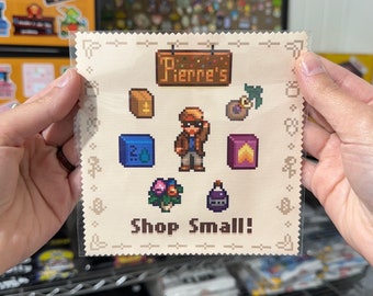 Stardew Valley Pierre’s Microfiber Cloth - Glasses, tablet, laptop