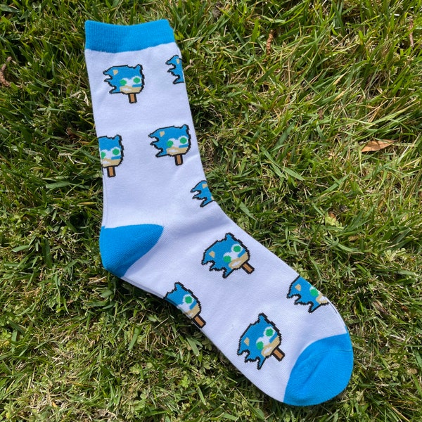 Sonic Popsicle Socks