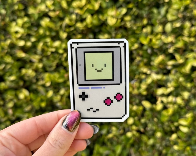 Happy Gameboy Sticker
