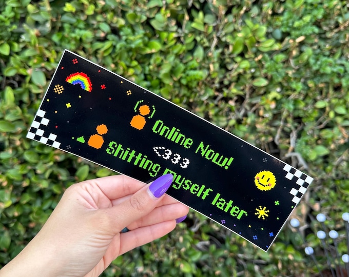 MySpace Funny Bumper Sticker | Vinyl 9”