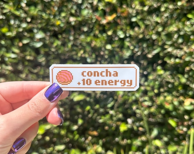 Concha Energy Sticker