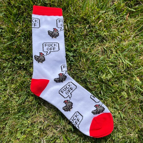 Stardew Valley Void Chicken Socks Etsy Canada