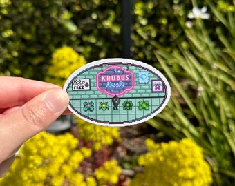 Stardew Valley Krobus Kush Sticker