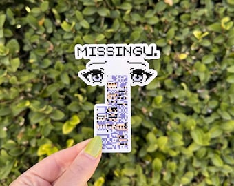 MissingU Sticker