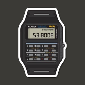 Casio CA53W reloj con calculadora, para hombre : Casio: Ropa, Zapatos y  Joyería 