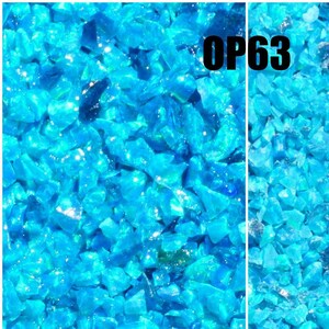 Crushed Opal - OP63 - Lake Blue - 1 Gram