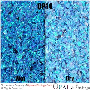 Crushed Opal - OP14 - Ocean Blue - 1 Gram