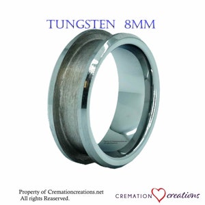 Tungsten Ring Core Blank -  8mm