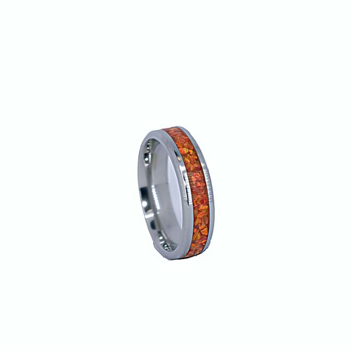 Cremation Jewelry - Opal # 31 & Ash Ring - Mexico Opal - Free shops Engraving