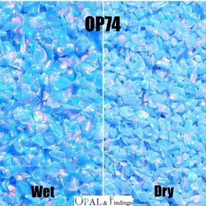 Crushed Opal - OP74 - Multi-Cornflower - 1 Gram