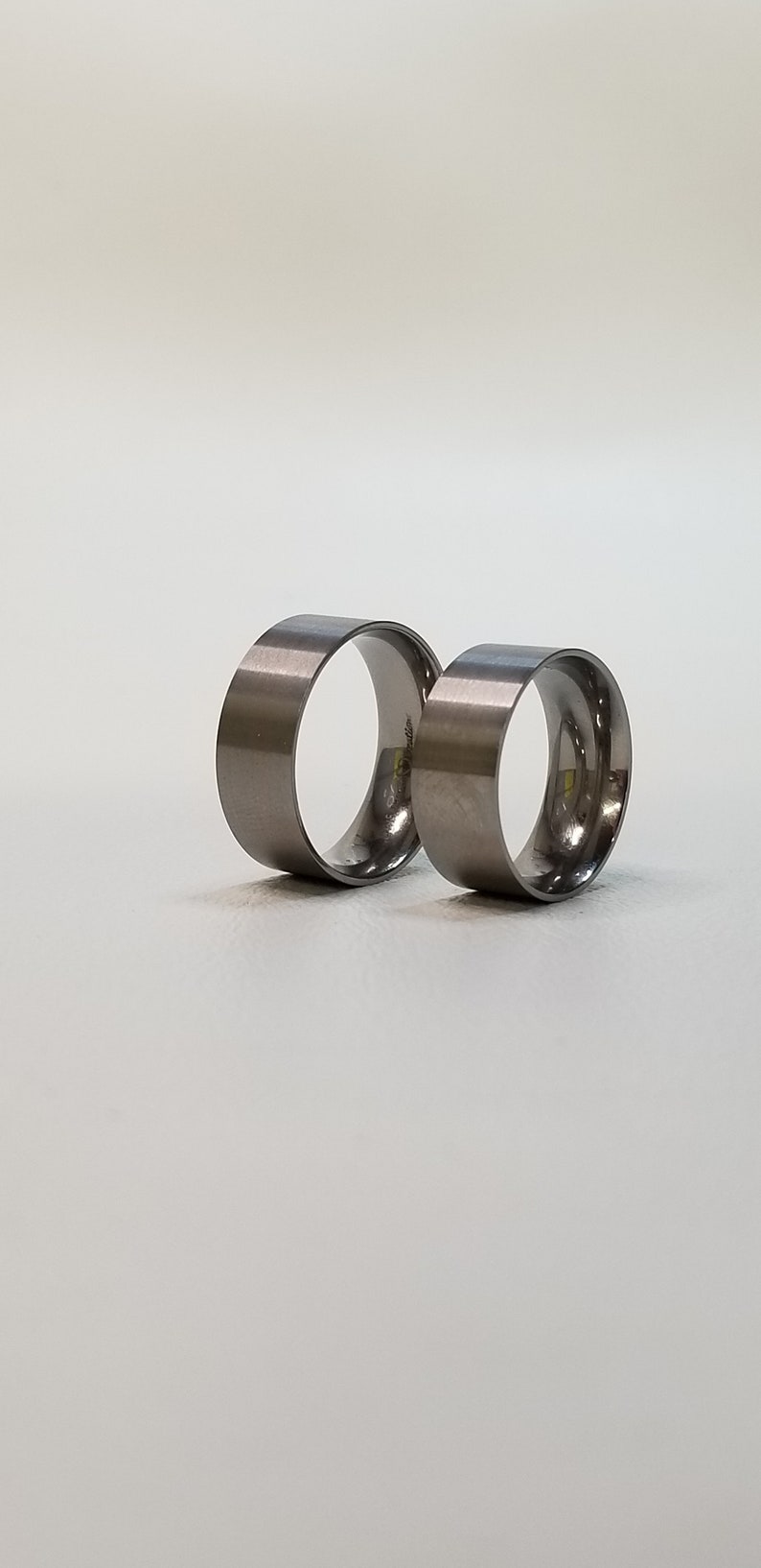 Titanium Ring Core insert 8mm | Etsy