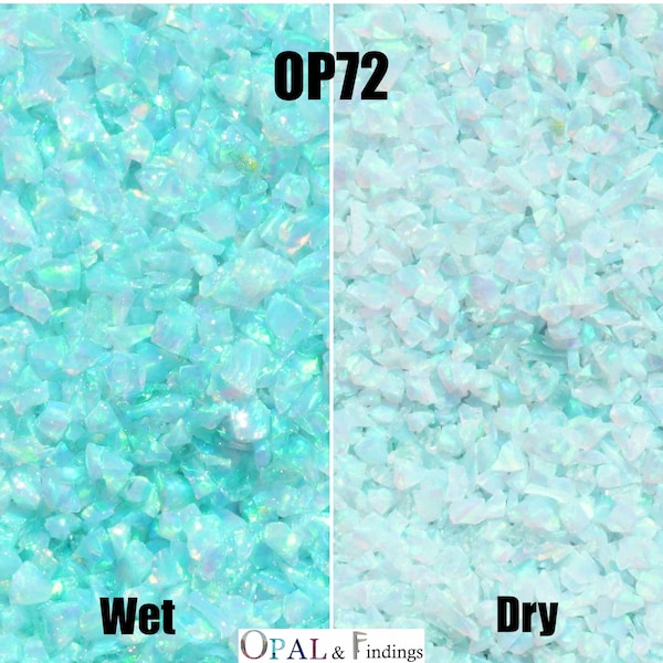 Crushed Opal - OP72 - Mint Green - 1 Gram