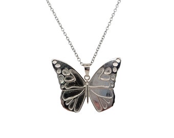 Sterling Silver Butterfly Pendant