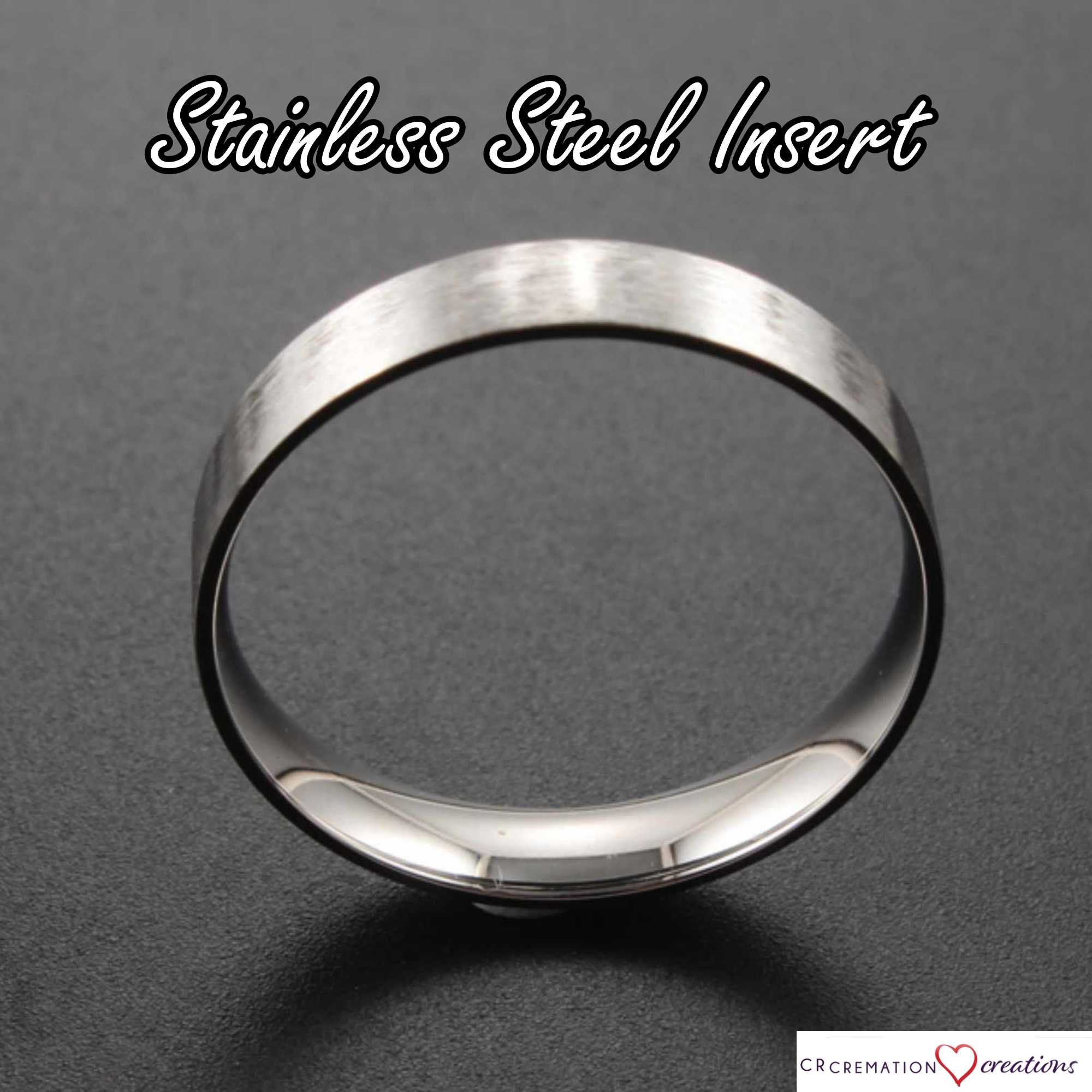 Stainless Steel Ring INSERT - 6mm - Etsy