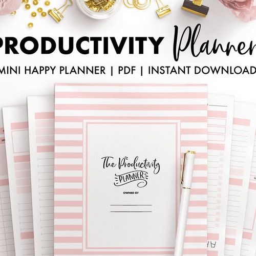 Mini HP Social Media Planner Etsy