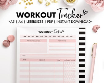 Planify Pro, A5, Workout Tracker