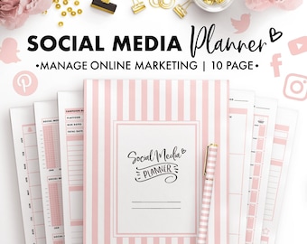 Planify Pro, A5, Social Media Planner