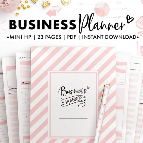 Mini HP Planner Basics Etsy