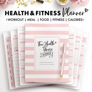 Planify Pro, A5 Wide, Health and Fitness Planner