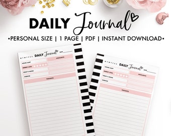Planify Pro, Personal Size, Daily Journal