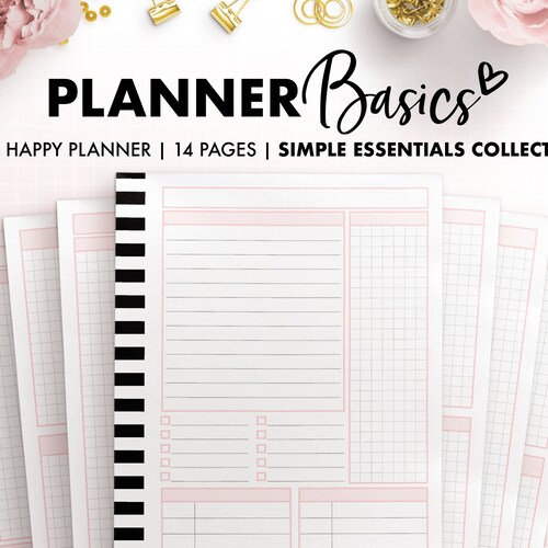 Mini HP Fall Planner Dashboards Etsy