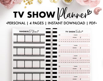 Planify Pro, Personal Size, TV Show Planner