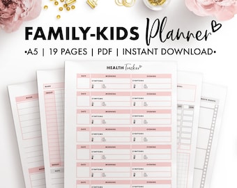 Planify Pro, A5, Family-Kids Planner