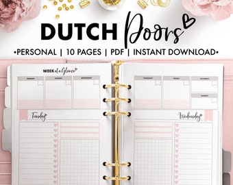Planify Pro, Personal Size, Dutch Doors