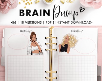Planify Pro, B6, Brain-Dump