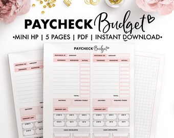 Planify Pro, Mini HP, Paycheck Budget